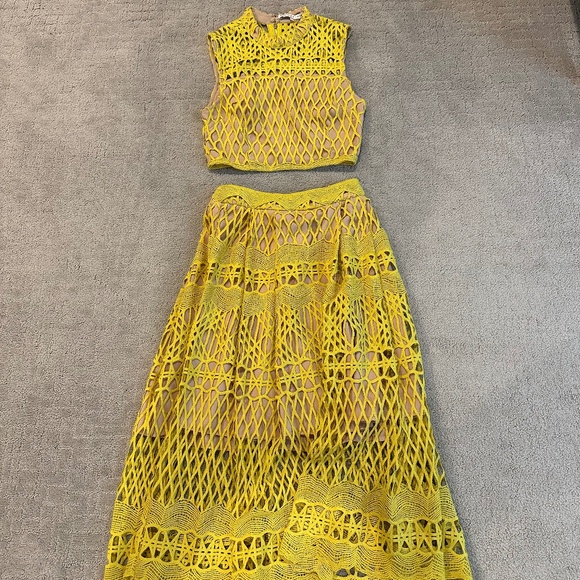Endless Rose two piece top and skirt XS - Picture 1 of 6